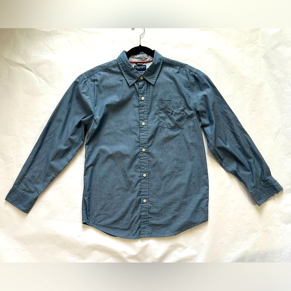 Nautica Men's Blue Shirt